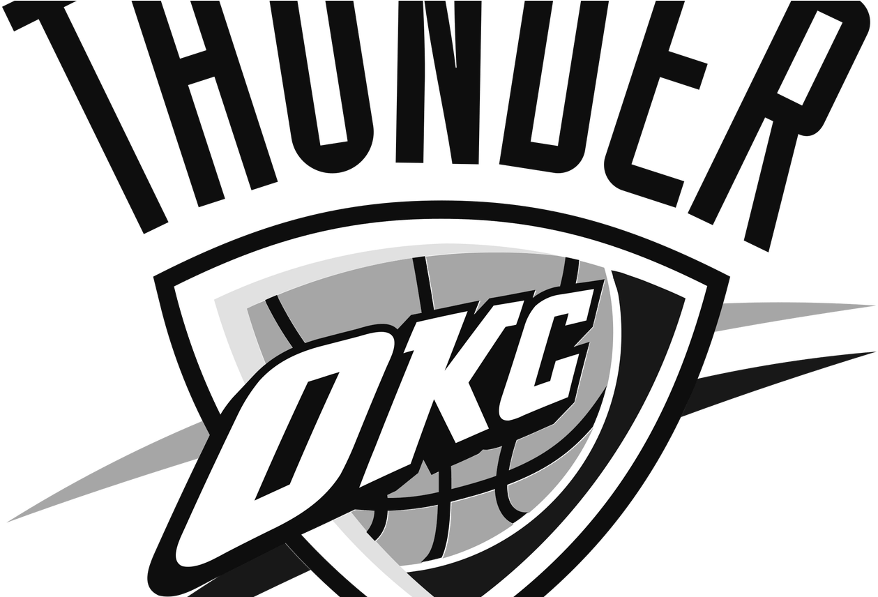 Okc Thunder Logo Pictures - Oklahoma City Thunder Logo Vector