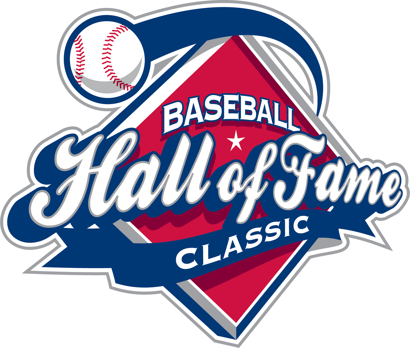Hall Of Fame Classic Logo - National Baseball Hall Of Fame Field (1408x1194), Png Download