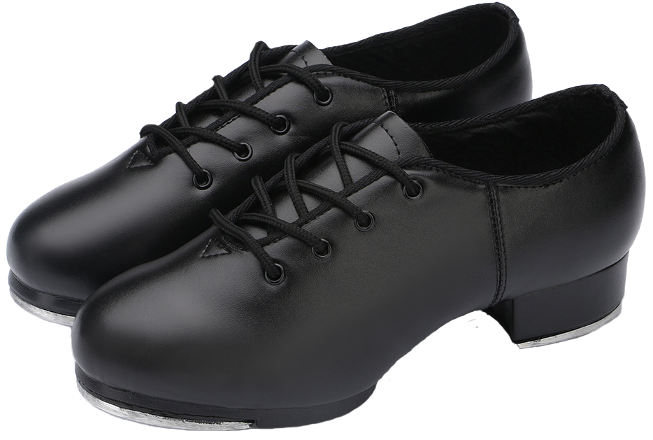 Tap Shoes Leather Women Men And Women Children Tap - Shoe (1024x1024), Png Download