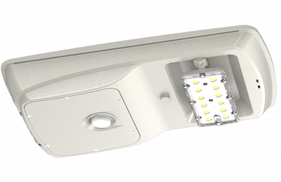 Led Solar Roadway/flood Lights - Floodlight (398x500), Png Download