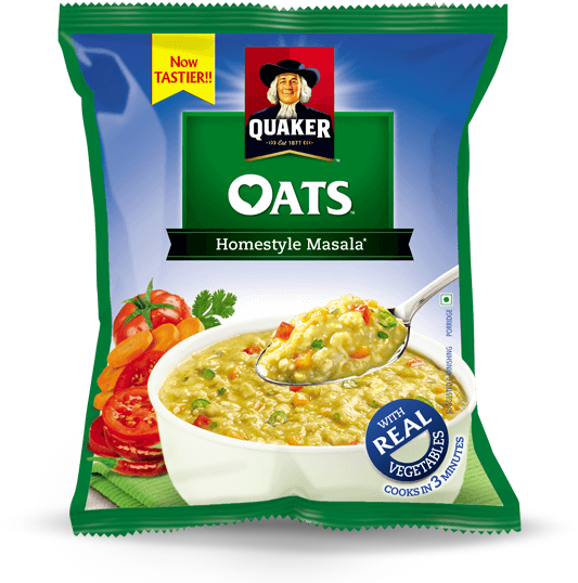 Homestyle Masala Oats - Quaker Masala Oats (550x550), Png Download
