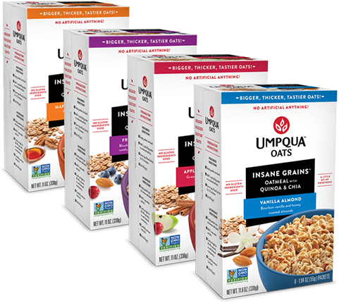 Umpqua Oats: Vanilla Almond (480x480), Png Download