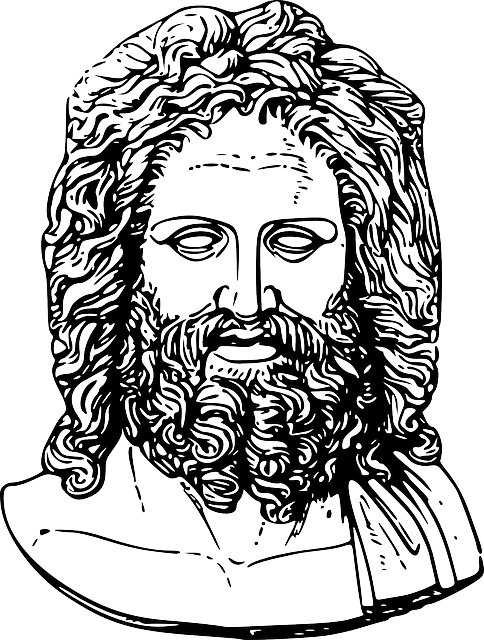 Zeus Head (484x640), Png Download
