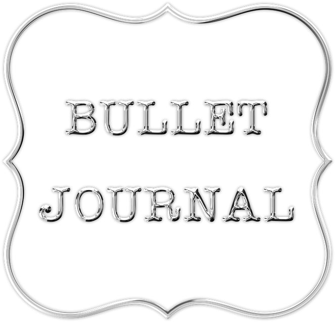 Bullet Journal, Planner, Ideas, Notebook, Journal - Bullet Journal Text Png (720x720), Png Download