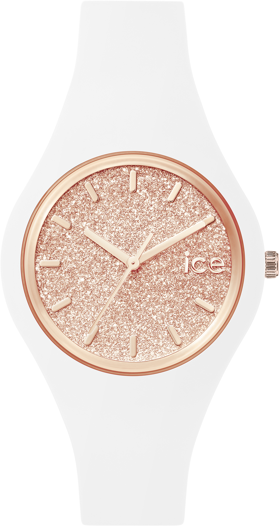 Look At Ice Glitter - Ice Watch Ice.gt.wrg.u.s.15 Womens Pink Dial Analog (1668x2500), Png Download