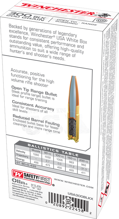 Usa300blkx Box Image - Bullet (382x700), Png Download