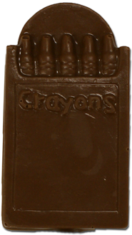 Crayon Box Lollipop - Leather (500x500), Png Download