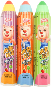 Crispy Sweet Coated Soft Chewy Candy In Crayon Box - Toy Craft Kit (350x350), Png Download