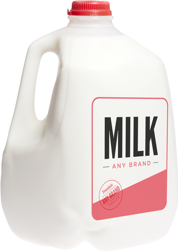 Gallon Of Milk Png (600x853), Png Download