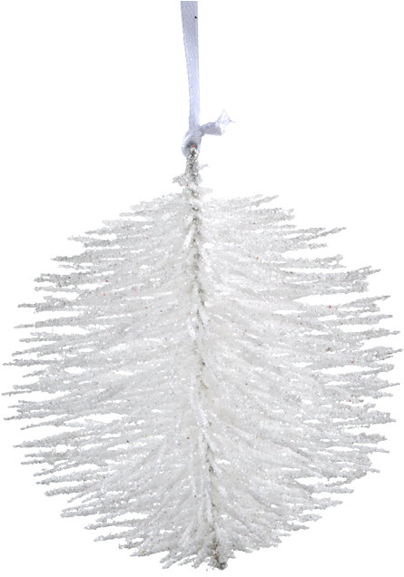 Bobble With Glitter, White, 8cm - Glitter (483x700), Png Download