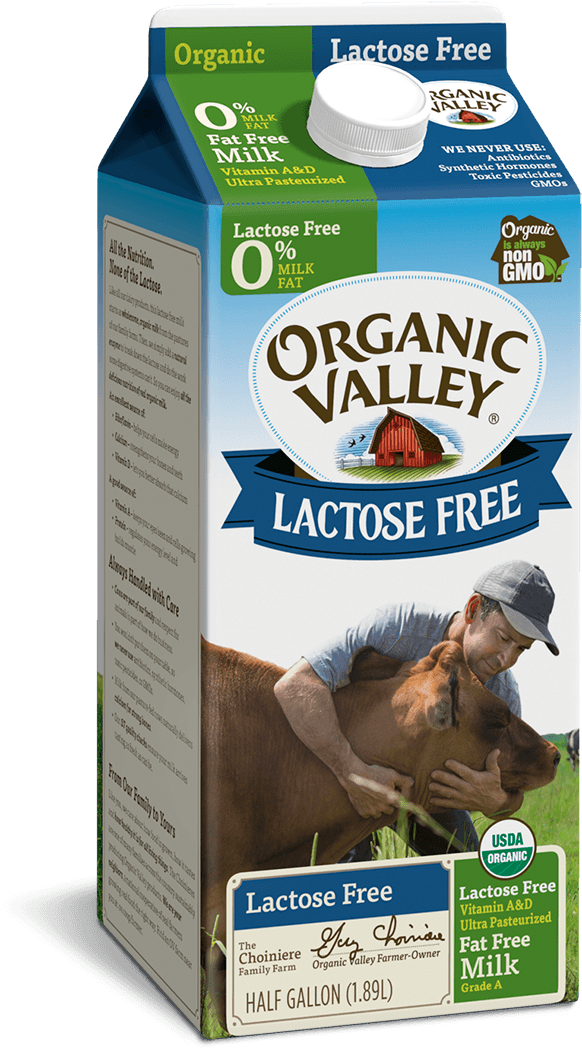 Organic Valley Milk - Organic Valley Lactose Free Whole Milk (760x1140), Png Download