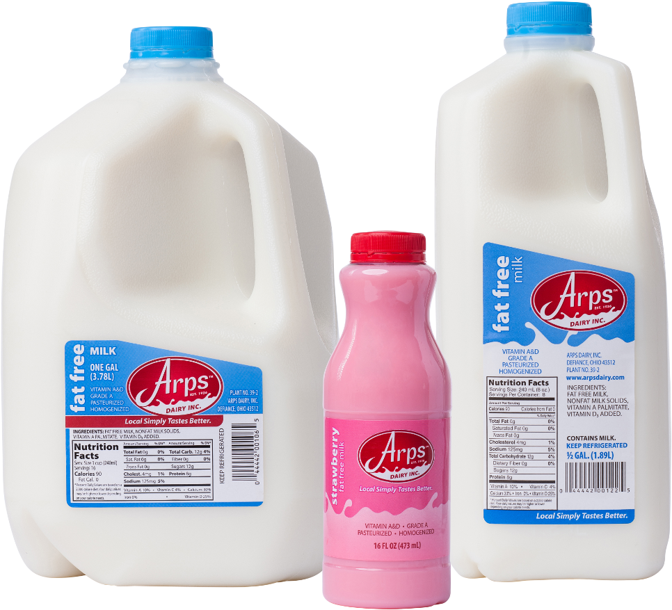 All - Arps Dairy, Inc. (1000x1254), Png Download