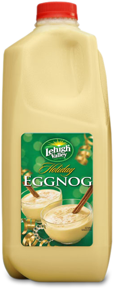 Lehigh Valley Dairy Farms Egg Nog - Lehigh Valley Eggnog (723x1190), Png Download