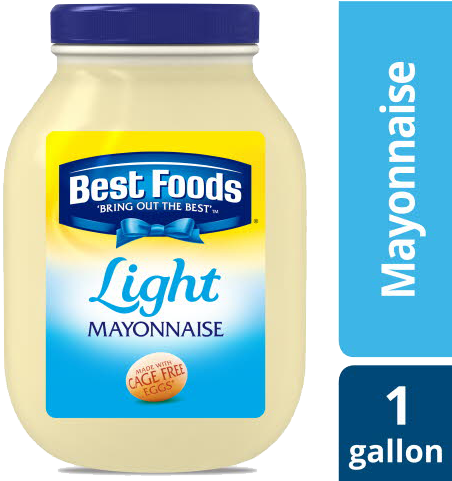 Best Foods® Mayonnaise Gallon Light 1 Gallon, Pack - Best Foods Best Food Mayonnaise Dressing With Olive (480x480), Png Download