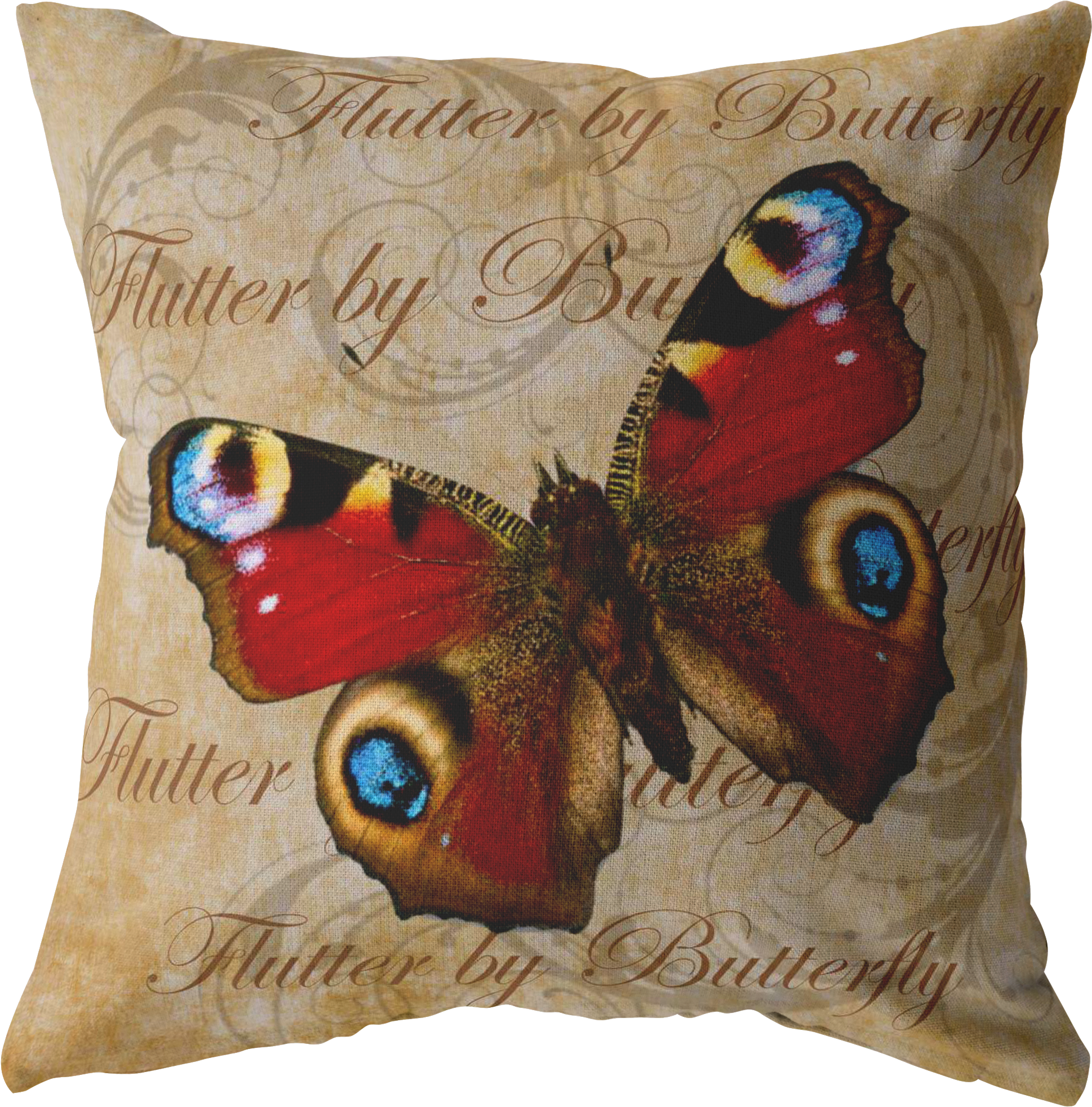 Load Image Into Gallery Viewer, Red Butterfly Nature - Red Butterfly Collage Round Ornament (2000x2000), Png Download