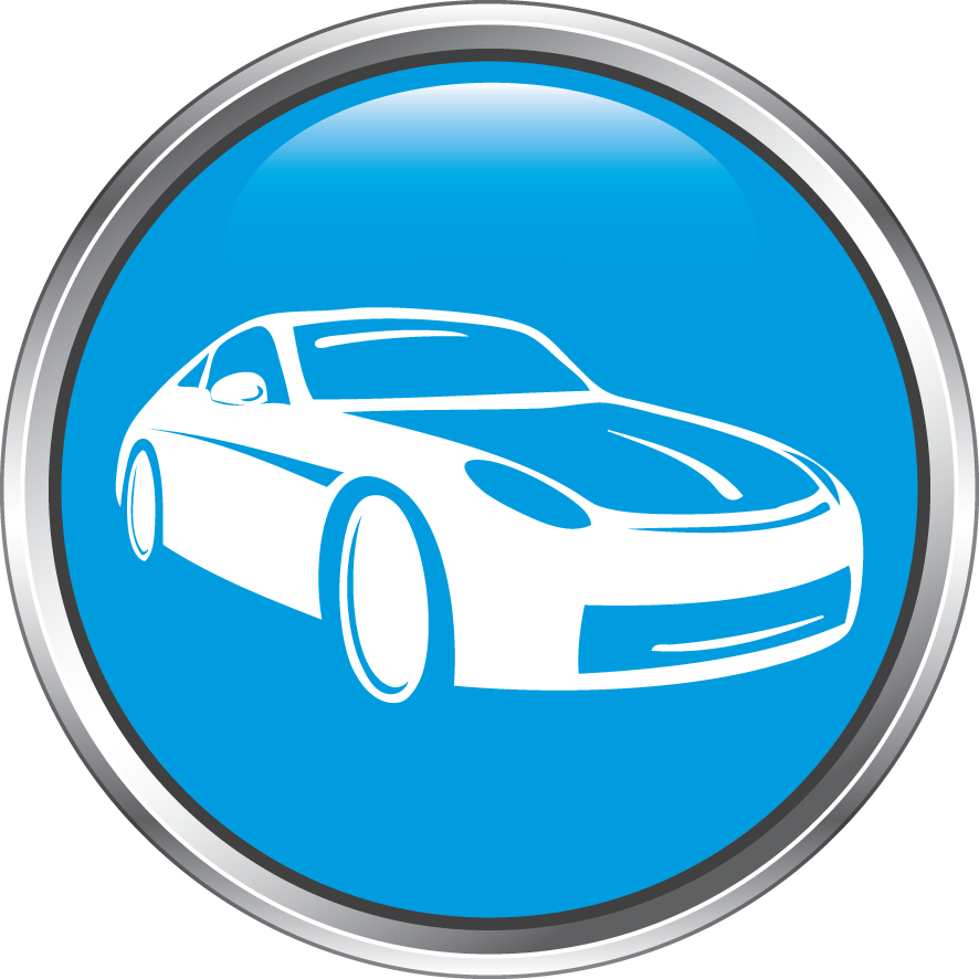 Carwash - Car Icon (886x886), Png Download