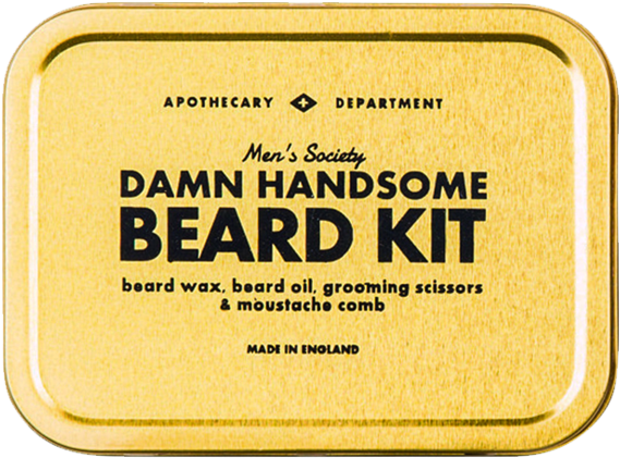 Beard Grooming Kit - Men's Society - Beard Grooming Kit (900x900), Png Download