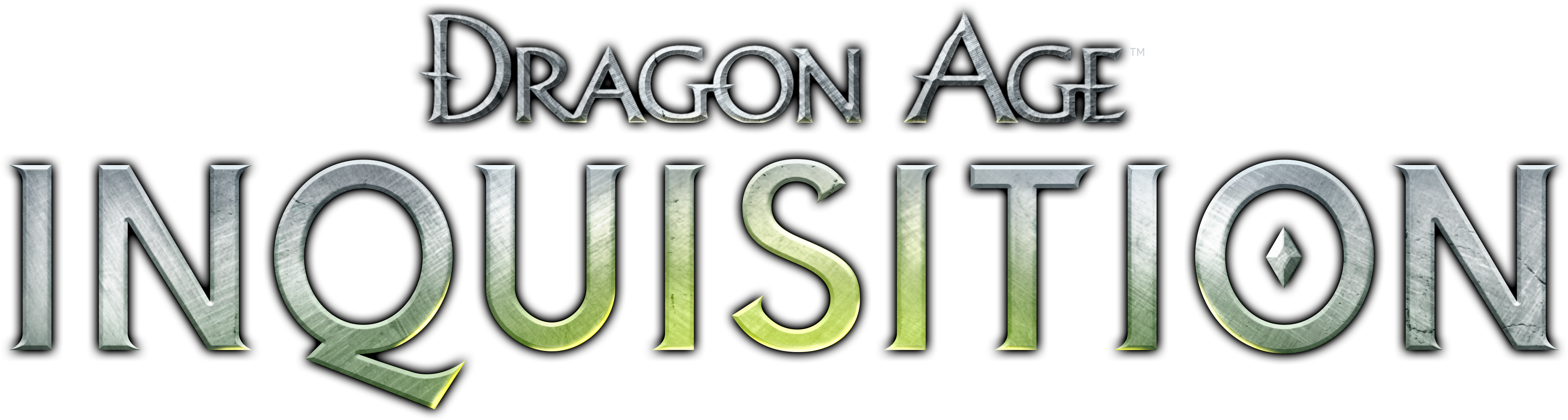 Dragon Age Inquisition Logo - Dragon Age Inquisition Title (4424x2032), Png Download