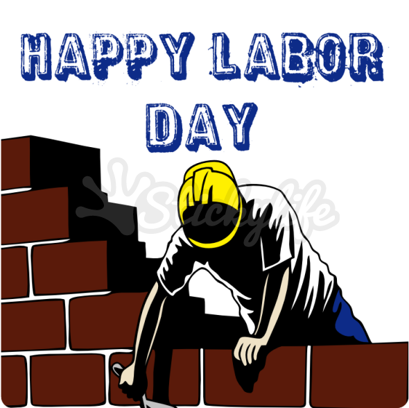 Happy Labor Day Static Cling - Dave: Cosmic Oddity (350x350), Png Download