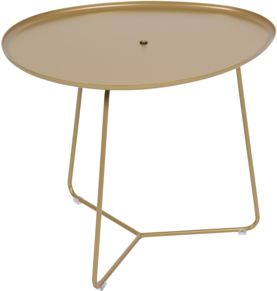 Table Basse Gold Fever - Fermob Cocotte Table Basse (600x600), Png Download