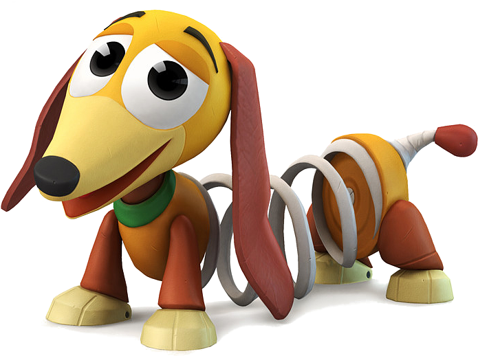 Slinky Artwork - Disney Infinity Slinky Dog (800x570), Png Download