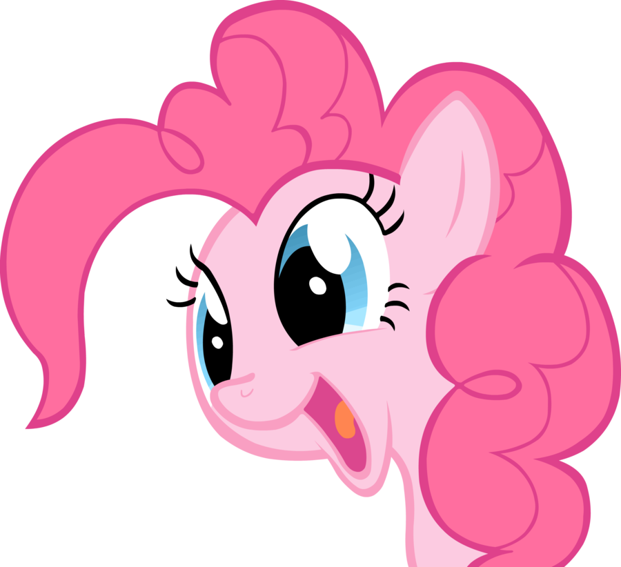 Pinkie Pie Portrait Were You Surprised - Pinkie Pie Cute Face (900x822), Png Download