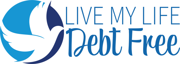 "live My Life Debt Free" - Debt Free And Financial Freedom (600x213), Png Download