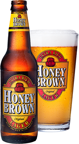 Honey Brown Bottle - Dundee Brewing Co. Original Honey Brown Lager - 12 (303x550), Png Download