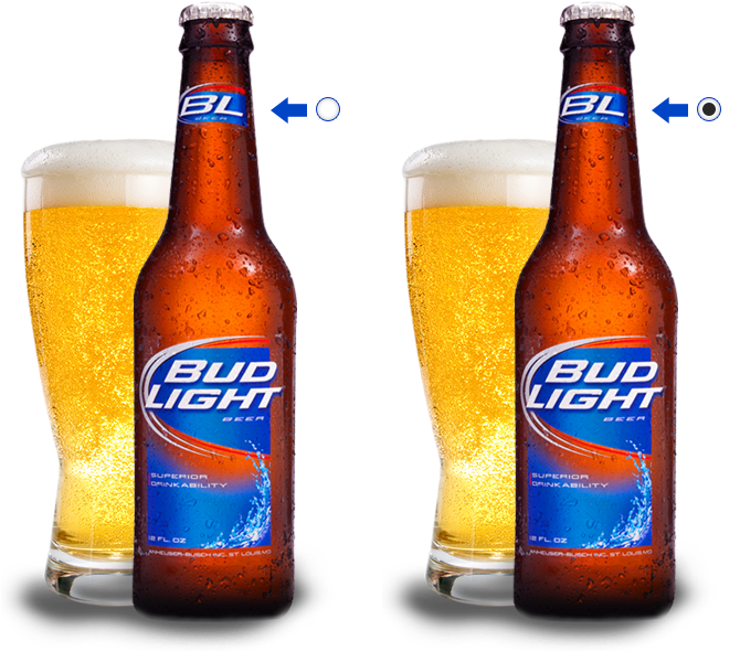 Bud Light - Bud Light Bottle Png (676x589), Png Download