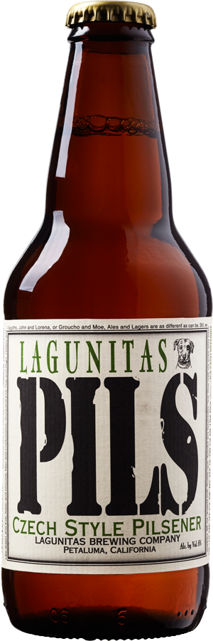 Lagunitas Ipa - Lagunitas Pils (300x901), Png Download