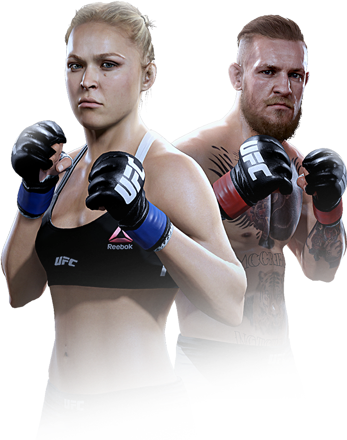 Ea Sports Ufc Png Free Download - Ufc 2 Game Png (753x1020), Png Download