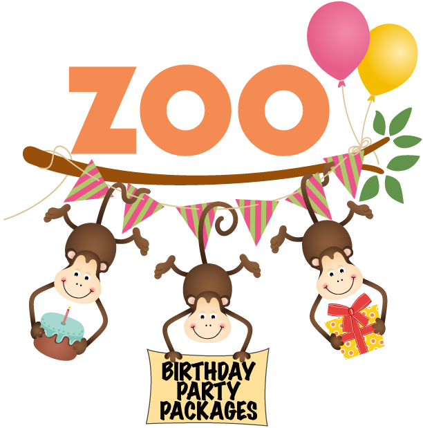 Birthday Party - Cartoon Monkey Happy Birthday (612x619), Png Download