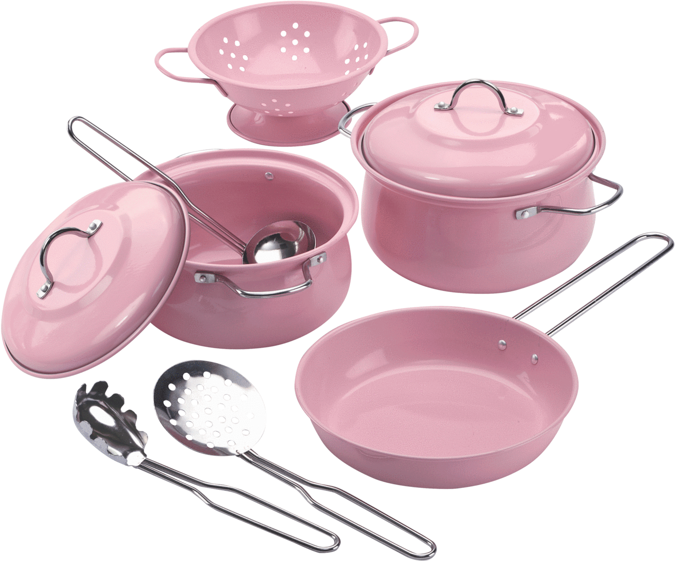 Toy Pots & Pans, Pink - Pink Pots And Pans (1440x1440), Png Download