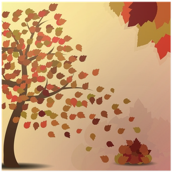 Blätter Fallen Vom Baum (400x400), Png Download