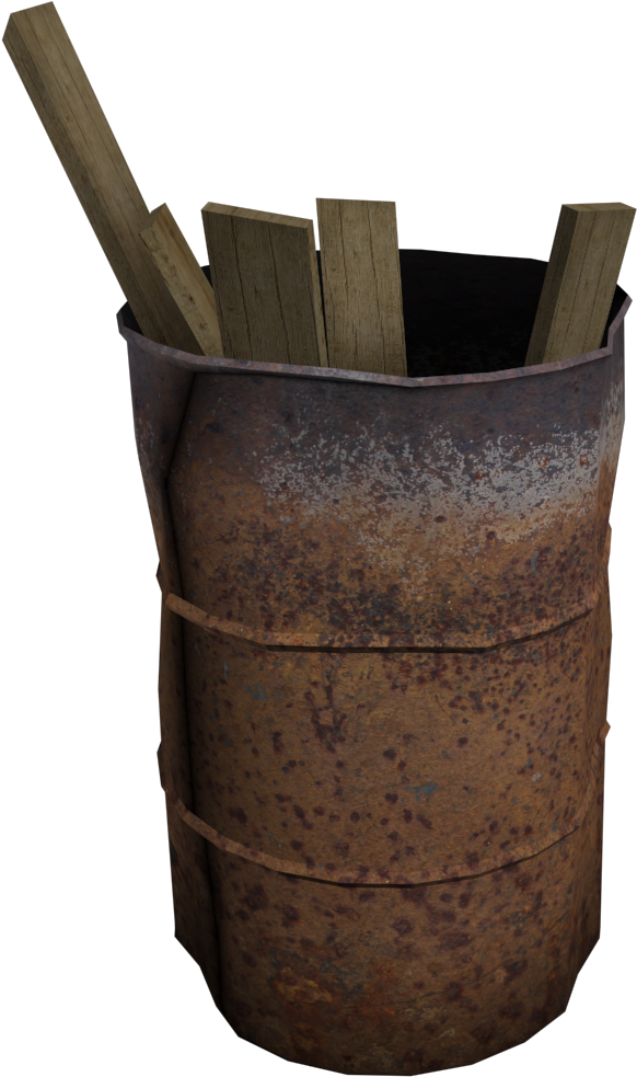 Render2 - Old Oil Barrel Png (1024x1024), Png Download