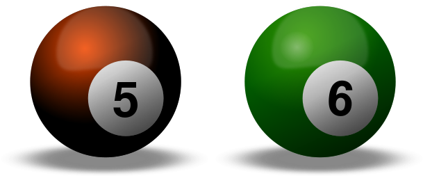 Billiard Balls Clip Art Clip Art Library - Billiard Balls Clip Art (680x341), Png Download