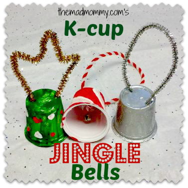 What Can You Do Will All Of Your Used K Cups I Want - Jingle Bells Crafts (377x377), Png Download
