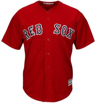 Boston Red Sox Cool Base Alternate Jersey - Red Sox World Series Jersey 2018 (421x480), Png Download