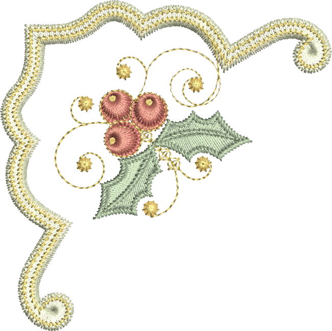 Napkin Embroidery Design (650x648), Png Download