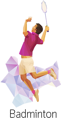 Sport Polygonal Vector (400x450), Png Download
