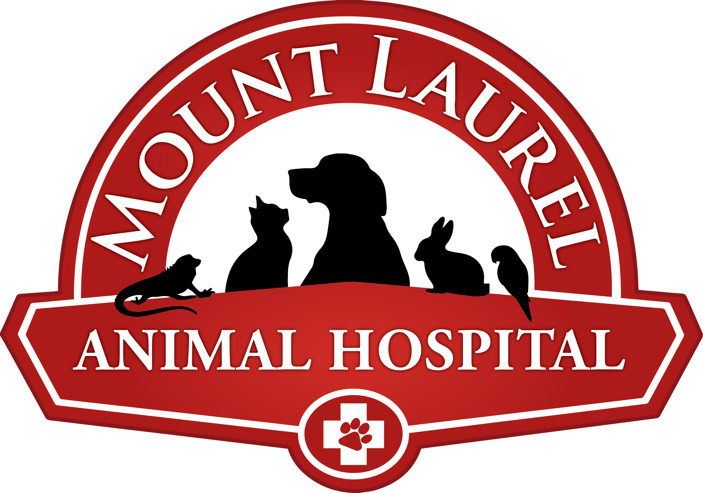 Logo - Mount Laurel Animal Hospital (2261x1587), Png Download
