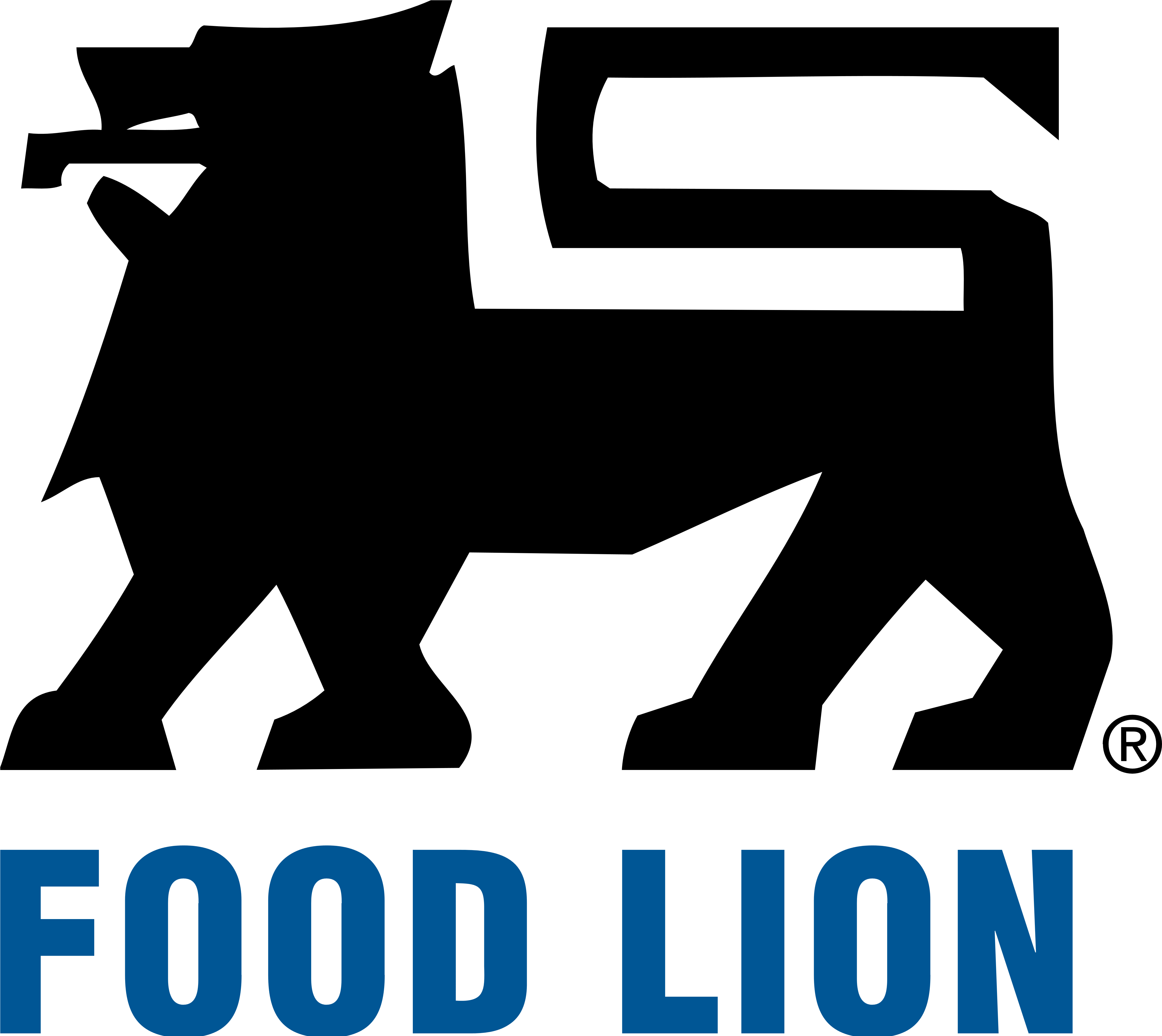 Food Lion Logo, Logotype - Food Lion Logo Png (4710x4250), Png Download
