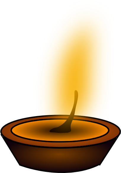 Candle Free To Use Clip Art - Mécses Png (408x599), Png Download