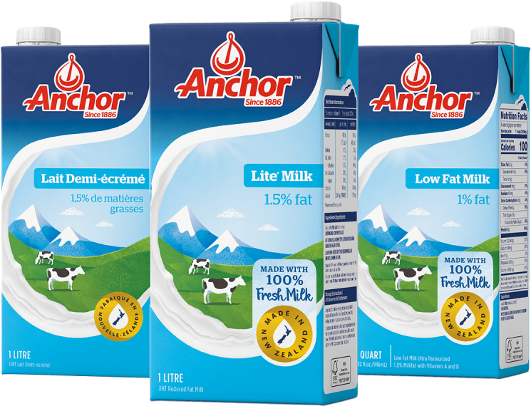 Anchor Lite Milk - Anchor Uht Lite Milk (800x800), Png Download