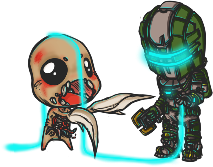 View Samegoogleiqdbsaucenao Dead Space , - Dead Space The Binding Of Isaac (752x599), Png Download