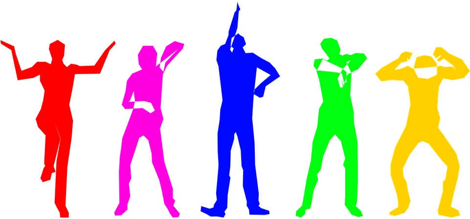 Mfh Dance Training With Special Guest Choreographer, - Clip Art People Dancing (960x480), Png Download