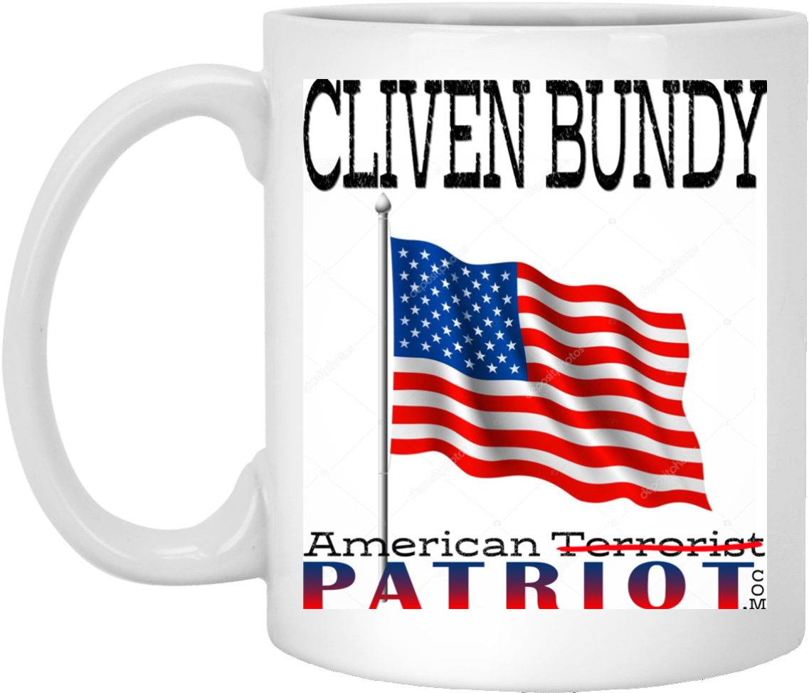 Cliven Bundy American Patriot 11 Oz White Coffee Mug - Zinnor (shipping From Us) 8 In1 Heat Press Machine (1155x1155), Png Download