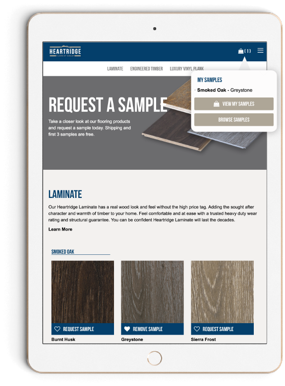 Request A Sample Made Easy - Mobile Device (800x887), Png Download