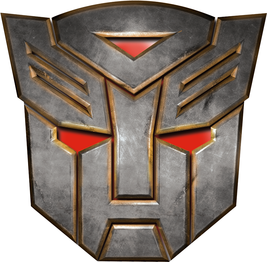 Download Revenge Of The Fallen Logo Transformers Auto Bots 3d PNG