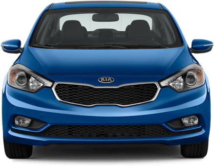 Kia Png - 2014 Kia Forte Front (530x398), Png Download